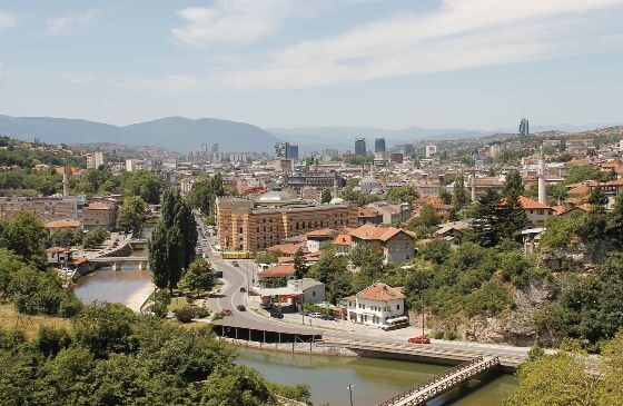 Udsigt over Sarajevo